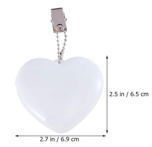 Luminous Heart with motion sensor